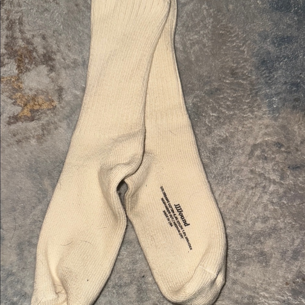 Cream Socks